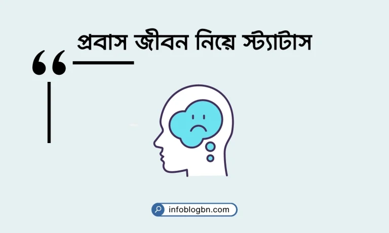 প্রবাস জীবন নিয়ে স্ট্যাটাস